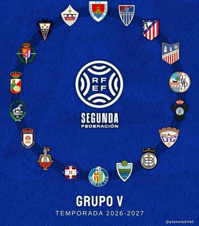 La Gimnástica Segoviana ya conoce a sus rivales en el Grupo V de Segunda Federación para la temporada 2026/27