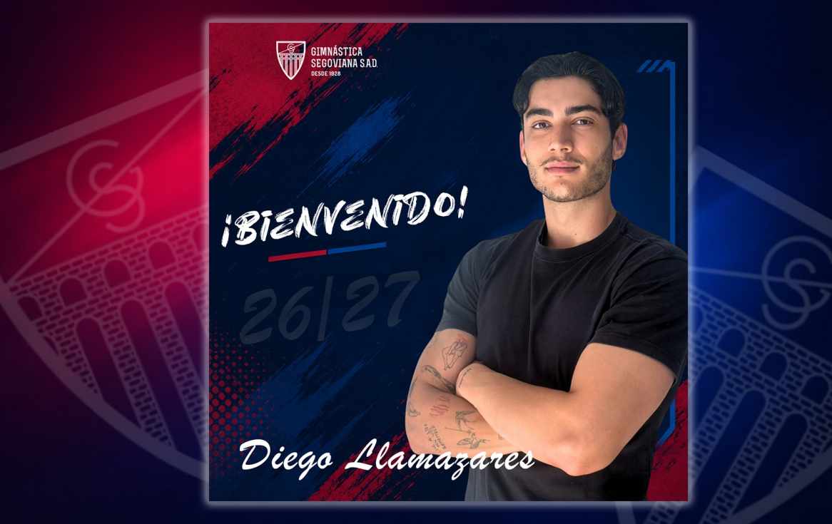 La Gimnástica Segoviana ficha al portero Diego Llamazares, procedente del Atlético Astorga, para reforzar la meta azulgrana