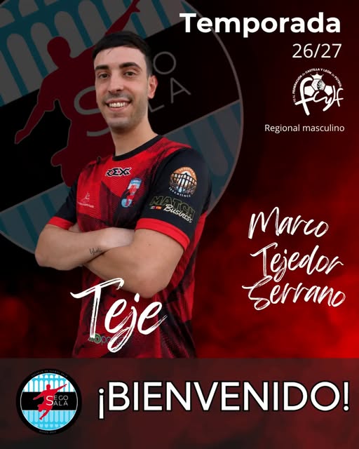 El CD Segosala ficha a Marco Tejedor Serrano, cierre organizador procedente del CD San Cristóbal