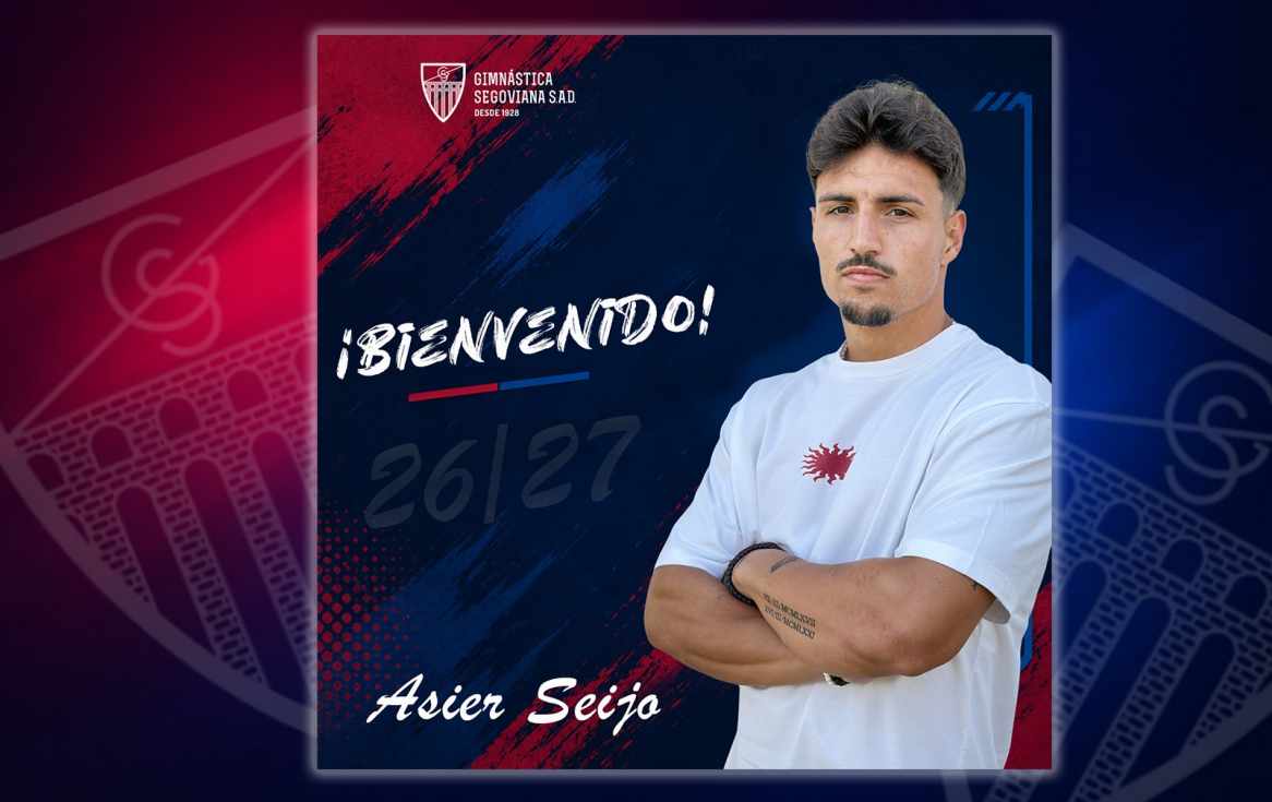 La Gimnástica Segoviana ficha al lateral izquierdo Asier Seijo, procedente del Yeclano Deportivo, tras firmar 3 goles y 3 asistencias la pasada temporada