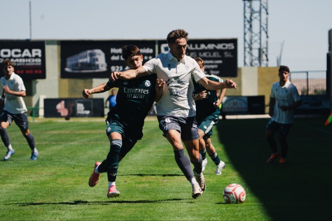 La Gimnástica Segoviana cae ante el Real Madrid C (0-1) y cierra su pretemporada antes de debutar en Liga ante el Calvo Sotelo Puertollano