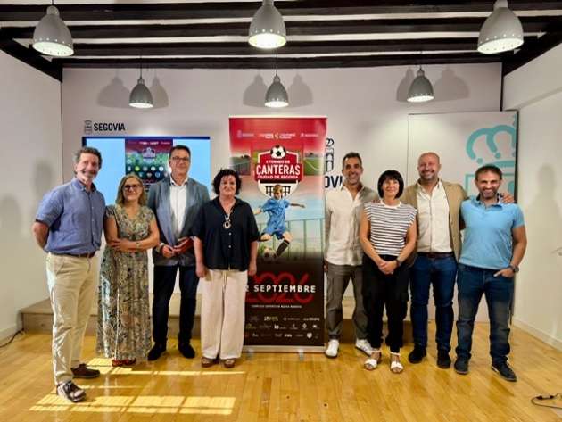 Segovia acogerá el 12 de septiembre el II Torneo de Canteras de Fútbol, con 300 jóvenes futbolistas y canteras del Real Madrid y Getafe