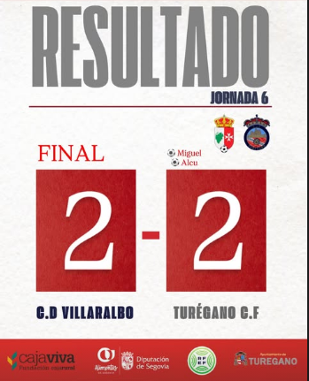 El Turégano rescata un punto en Villaralbo con un gol de Alcu en el minuto 90