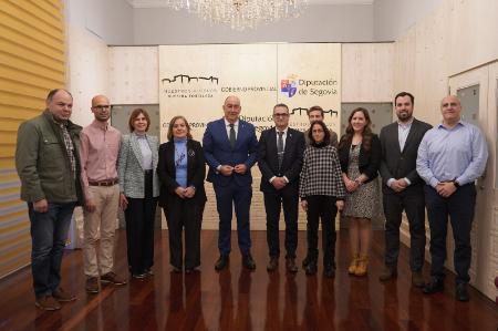 Seis trabajadores toman posesión de sus cargos en la Diputación de Segovia