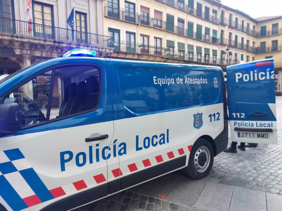 Hielo, accidentes leves y controles policiales marcan el fin de semana en la capital segoviana