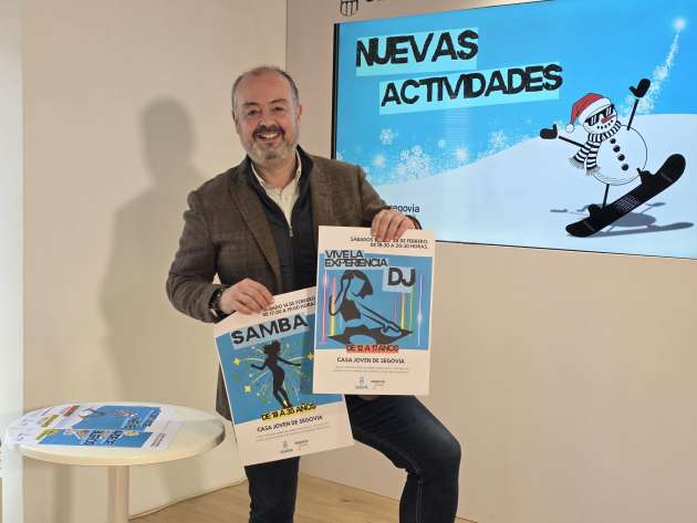 El Ayuntamiento de Segovia presenta una programación de ocio y creatividad para jóvenes en febrero y marzo
