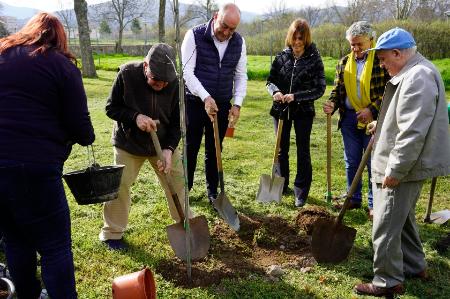 La Diputación de Segovia celebra el Día del Árbol con una plantación en La Fuencisla
