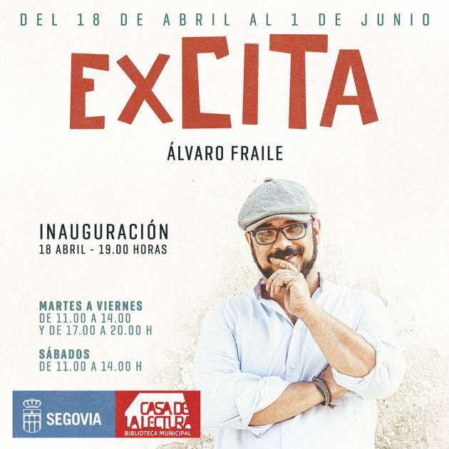 La Casa de la Lectura acoge la exposición “ExCita”, del ilustrador Álvaro Fraile