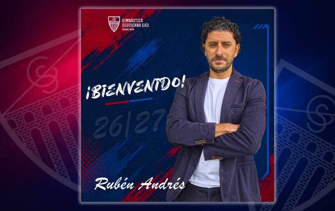 La Gimnástica Segoviana incorpora a Andrés García para liderar el nuevo proyecto deportivo