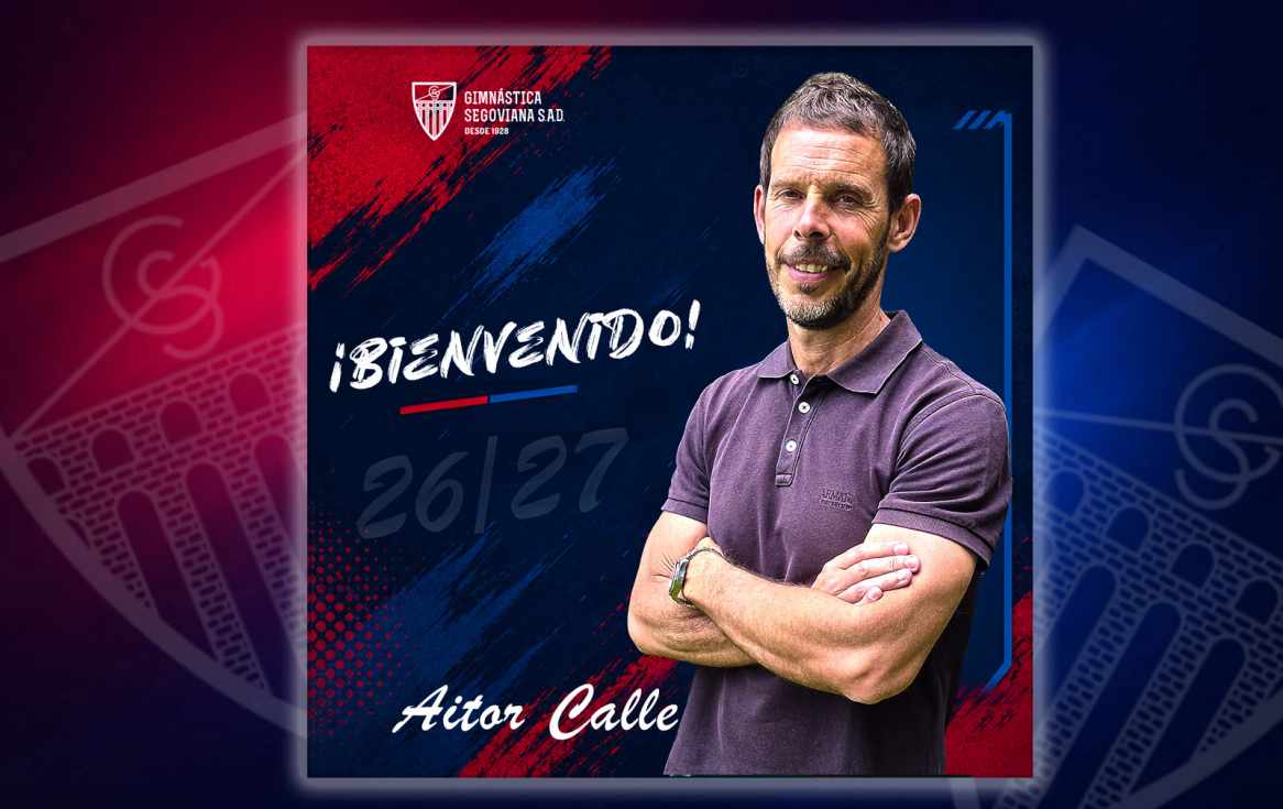 Aitor Calle, nuevo entrenador de la Gimnástica Segoviana: experiencia, carácter competitivo y objetivo claro