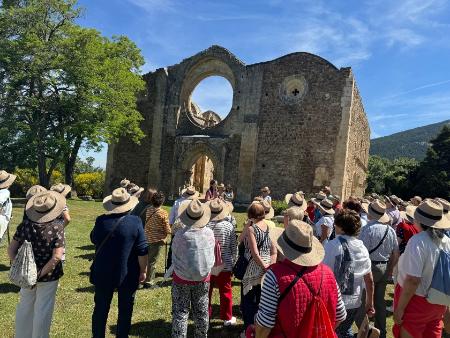 Casi 180 vecinos participan en la jornada de convivencia de las Aulas Sociales de Prádena celebrada en Collado Hermoso