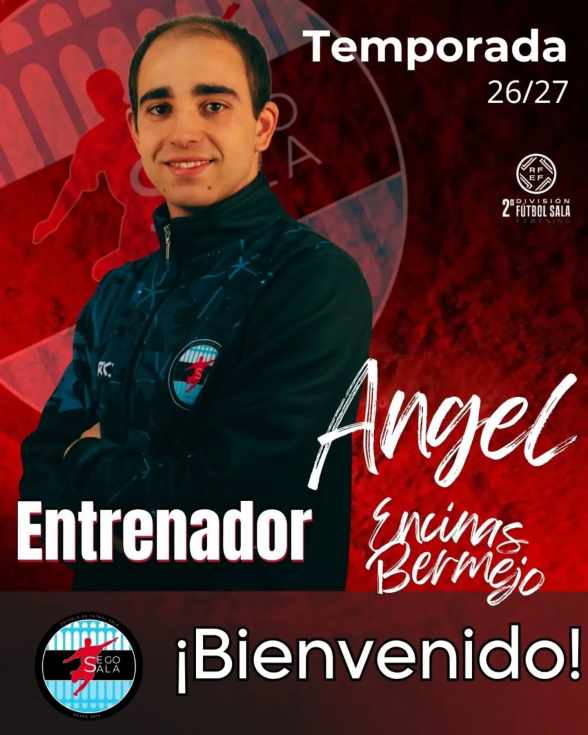 Ángel Encinas Bermejo, nuevo entrenador del primer equipo femenino de Segunda División del CD Segosala