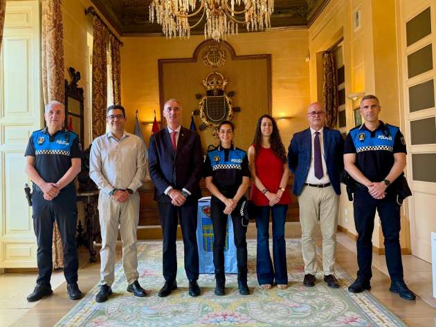 Una nueva agente se incorpora a la Policía Local de Segovia mediante permuta con Palencia