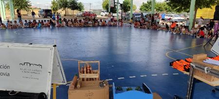 Cuéllar domina la Final Provincial de Triatlón Escolar de la Diputación de Segovia con múltiples victorias por categorías