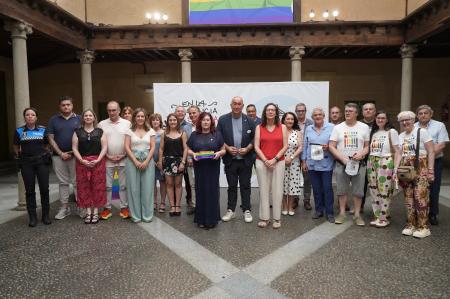 La Diputación de Segovia celebra el Orgullo LGTBI+ y reivindica la diversidad en los pueblos de la provincia