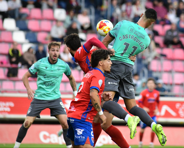 La Gimnástica Segoviana pierde su primer encuentro de la temporada frente al Numancia de Soria