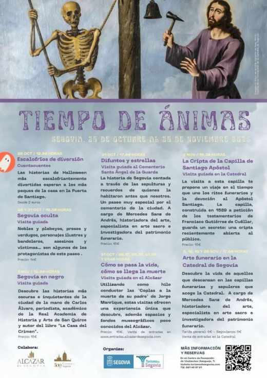 Segovia se adentra en el misterio con una nueva edición del ciclo “Tiempo de Ánimas”