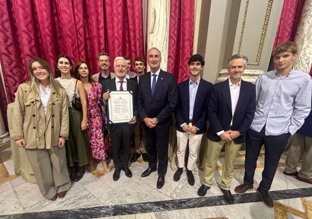 La ciudad de Valencia nombra hijo adoptivo al segoviano Claudio Gómez Perreta