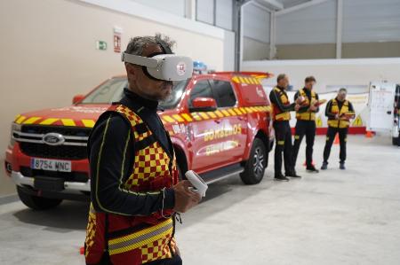 El SPEIS de Segovia incorpora la realidad virtual a la formación de sus mandos intermedios