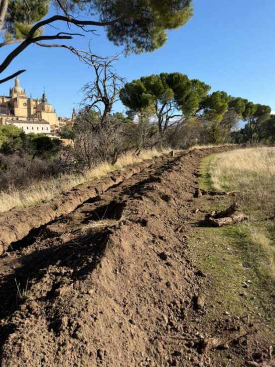 El Ayuntamiento instala bocas de riego en el Pinarillo para reforzar el arbolado y la prevención de incendios